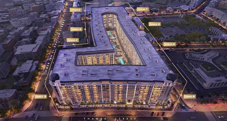 احجز في كمبوند بورتو هليوبوليس Porto Heliopolis مصر الجديدة