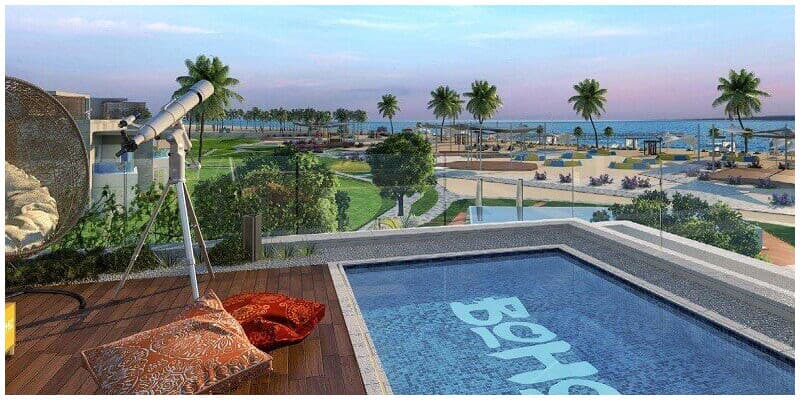 احجز شاليه في قرية بوهو Boho بالعين السخنة وقسط على 8 سنوات